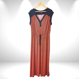 Sleeveless V-Neck Dress